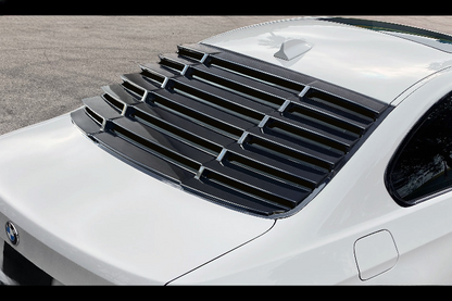 🔥Louver Lunotto Posteriore in ABS Nero Lucido per BMW Serie 3 E92 Coupé🔥