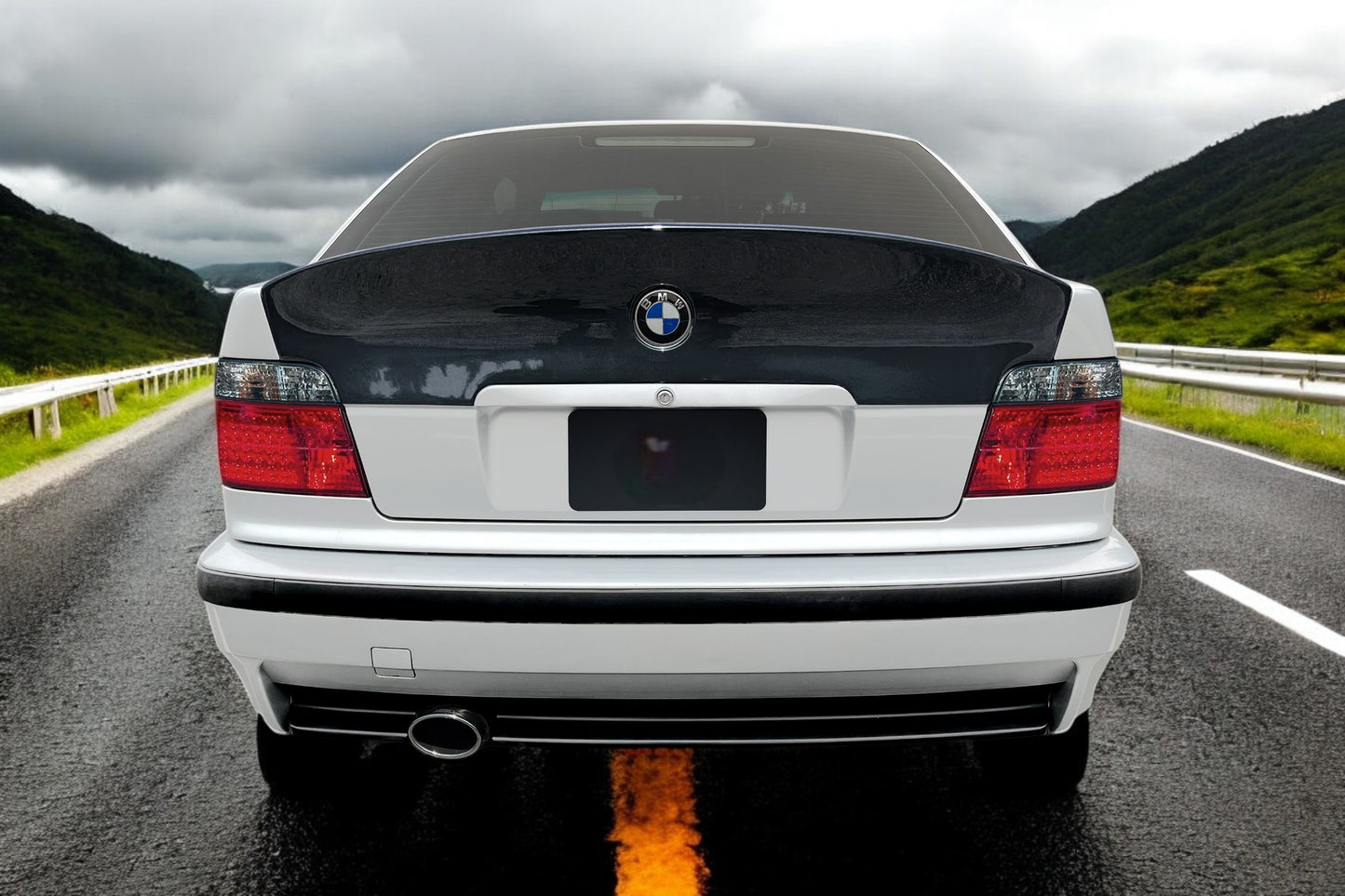 ✌️😎REAR SPOILER SUITABLE FOR BMW 3 SERIES E36 COUPE/SEDAN/COMPACT ABS😎✌️