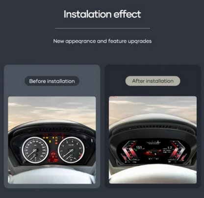 ART.4957 Cruscotto digitale auto Display informazioni virtuali BMW X5  X6