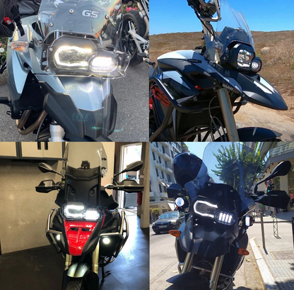 💕ART.7886 FARO MOTO FULL FULL LED BMW F650GS F700GS F800GS ADV F800R 💕