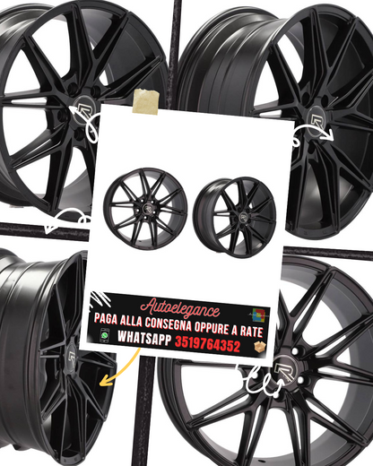 CERCHI CERCHIO IN LEGA 18" Adatto per LANCIA LAND ROVER LINCOLN OPEL PEUGEOT