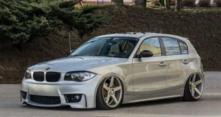 💕ART.3720 Paraurti anteriore 1M Look SRA Bmw 1 E81,E82,E87,E88 PDC💕