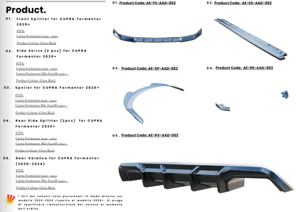 💫 Bodykit per CUPRA Formentor (2020–2024)💫