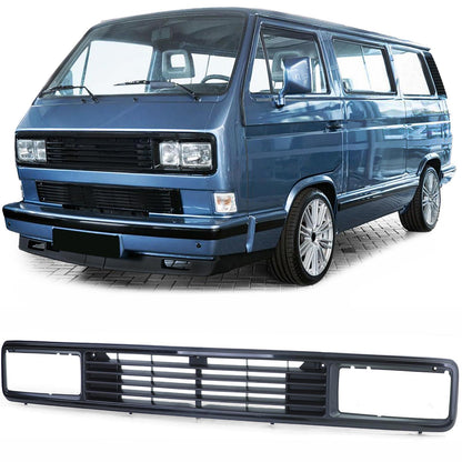 🌟Wideband Rectangular Headlight Emblemless Grille For VW BusT3 79-92🌟