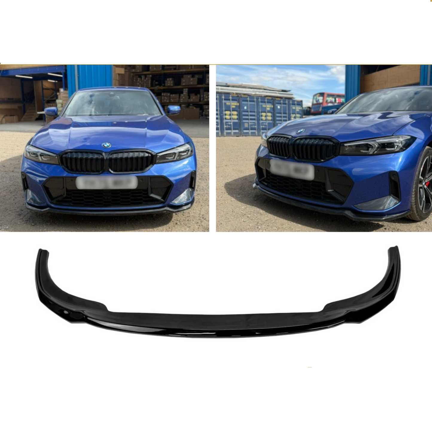 💕Bodykit  adatto per BMW SERIE 3 G20 LCI M-SPORT  nero  lucido💕