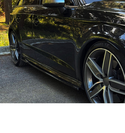 💕BODYKIT  AUDI S3 8V SPORTBACK FACELIFT  NERO LUCIDO 💕