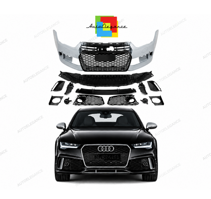 👉Paraurti anteriore stile RS7 per Audi A7 (4G) (2015-2018) Berlina Avant👈
