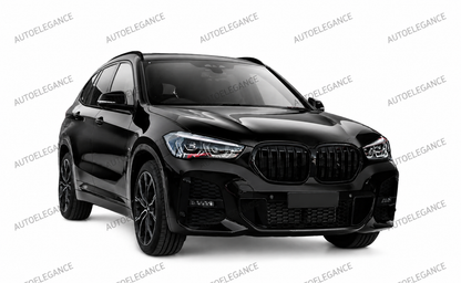 💫ART.10211 GRIGLIA BMW X1 F48 LCI 19-22 NERO LUCIDO💫