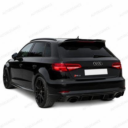 👉Paraurti posteriore stile RS3 per Audi A3 (8V) Hatchback Sportback 2012-2019👈