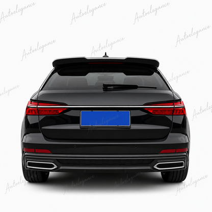 🔥ART.9886 SPOILER POSTERIORE STILE RS6 NERO LUCIDO PER AUDI A6 C8 AVANT 18-24🔥