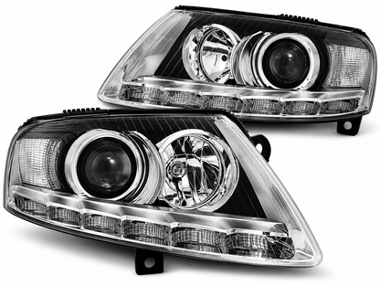 💕ART.10628 FARI ANTERIORI ADATTO PER AUDI A6 C6 04.04-08💕