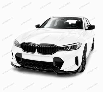 💫Splitter Anteriore per BMW Serie 3 G20 G21 LCI 2022-2026 Nero Lucido💫