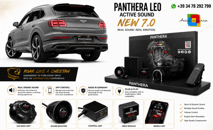 💫ART.2672 PANTHERA Soundsystem Booster 7.0 - Bentley Bentayga Mk1 2015-💫