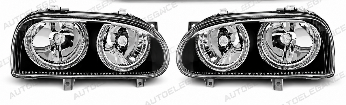 ART.6138 FARI ANTERIORI ADATTO PER  VW GOLF 3 09.91-08.97