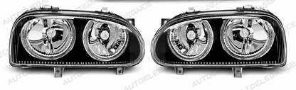 ART.6138 FARI ANTERIORI ADATTO PER  VW GOLF 3 09.91-08.97