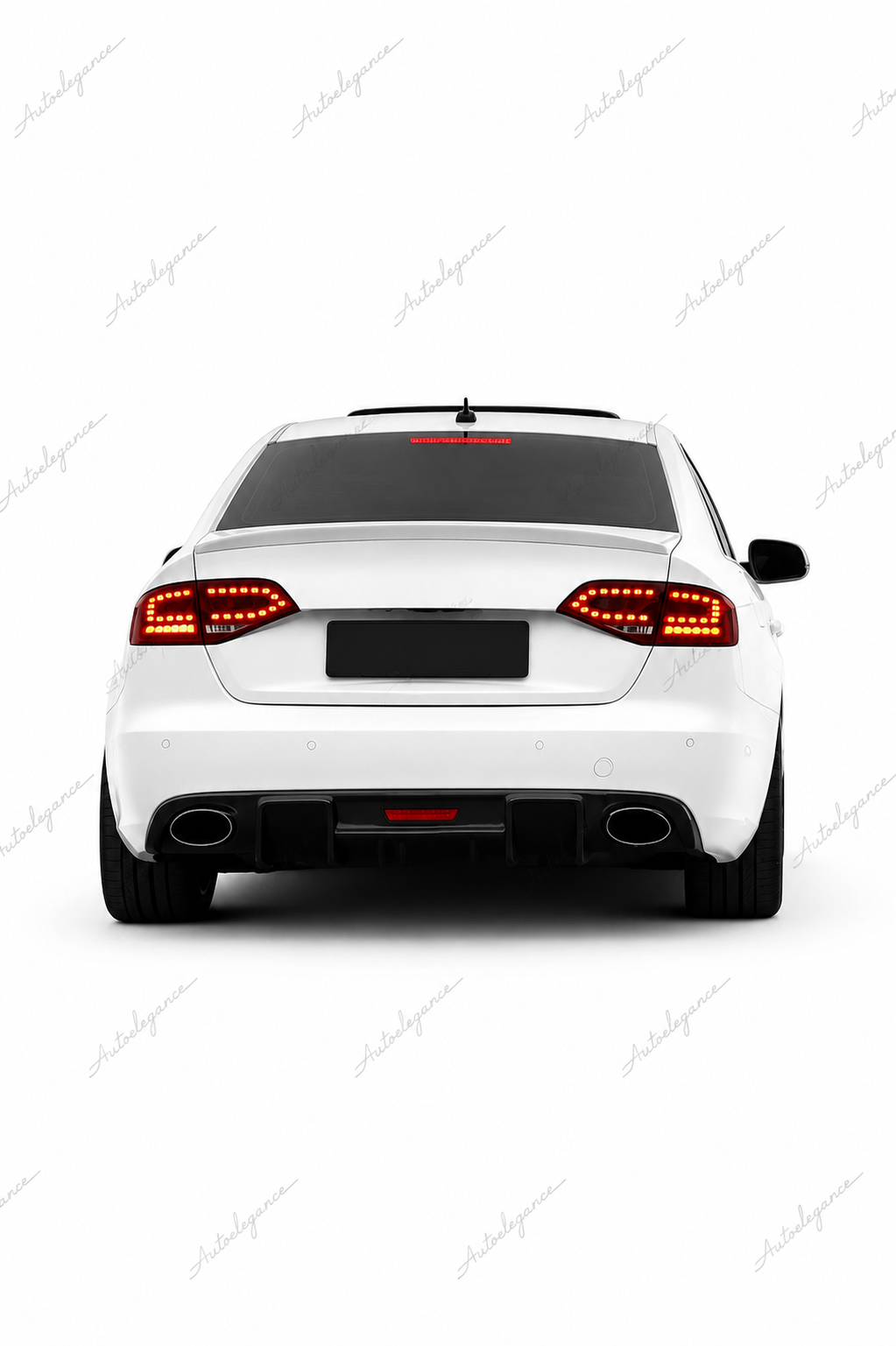 🔥ART.9878 SPOILER STILE S4 NERO LUCIDO PER AUDI A4 B8.5 FACELIFT 12-16🔥