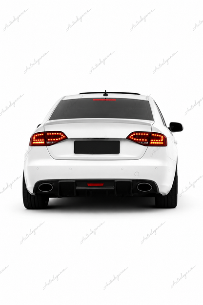 🔥ART.9878 SPOILER STILE S4 NERO LUCIDO PER AUDI A4 B8.5 FACELIFT 12-16🔥