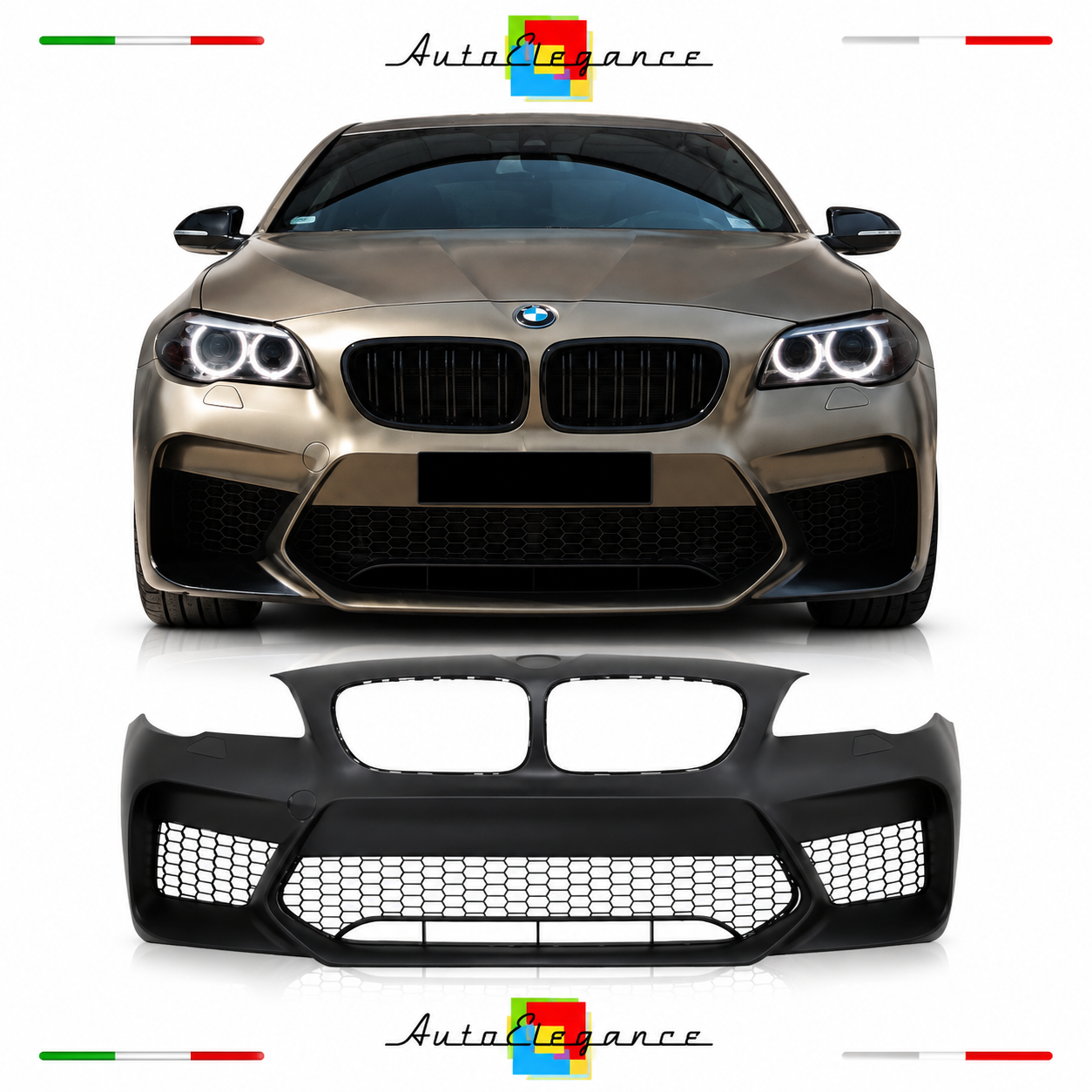 PARAURTI ANTERIORE BMW F10 F11 LOOK M5 G30 SRA