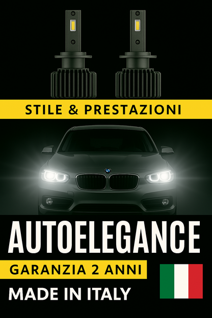 ⭐KIT LED D1S 6000K ANABBAGLIANTI PER BMW SERIE 1 F20 F21 – LUCE BIANCA POTENTE⭐