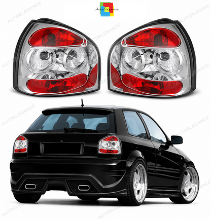👉Fanali posteriori cromati adatto per Audi A3 8L 08.96-08.00👈