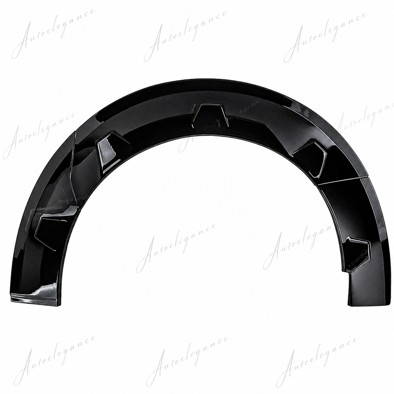 🔥ART.9723 SET PARAFANGHI NERO LUCIDO ABS PER FORD TOURNEO TRANSIT CUSTOM 2023🔥