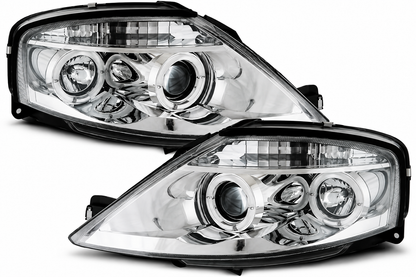 ART.7205 FARI ANTERIORI ADATTO PER CITROEN C3 2002-2009 CROMO