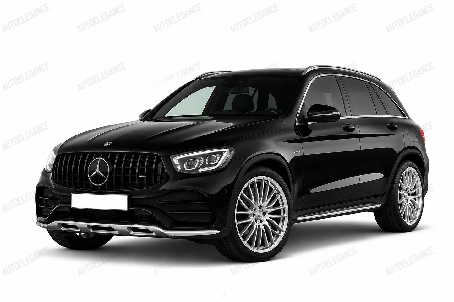 💫ART.10388 Griglia Stile GLC 63 per GLC X253 C253 20-23 Nero lucido Paraurti AMG Line💫