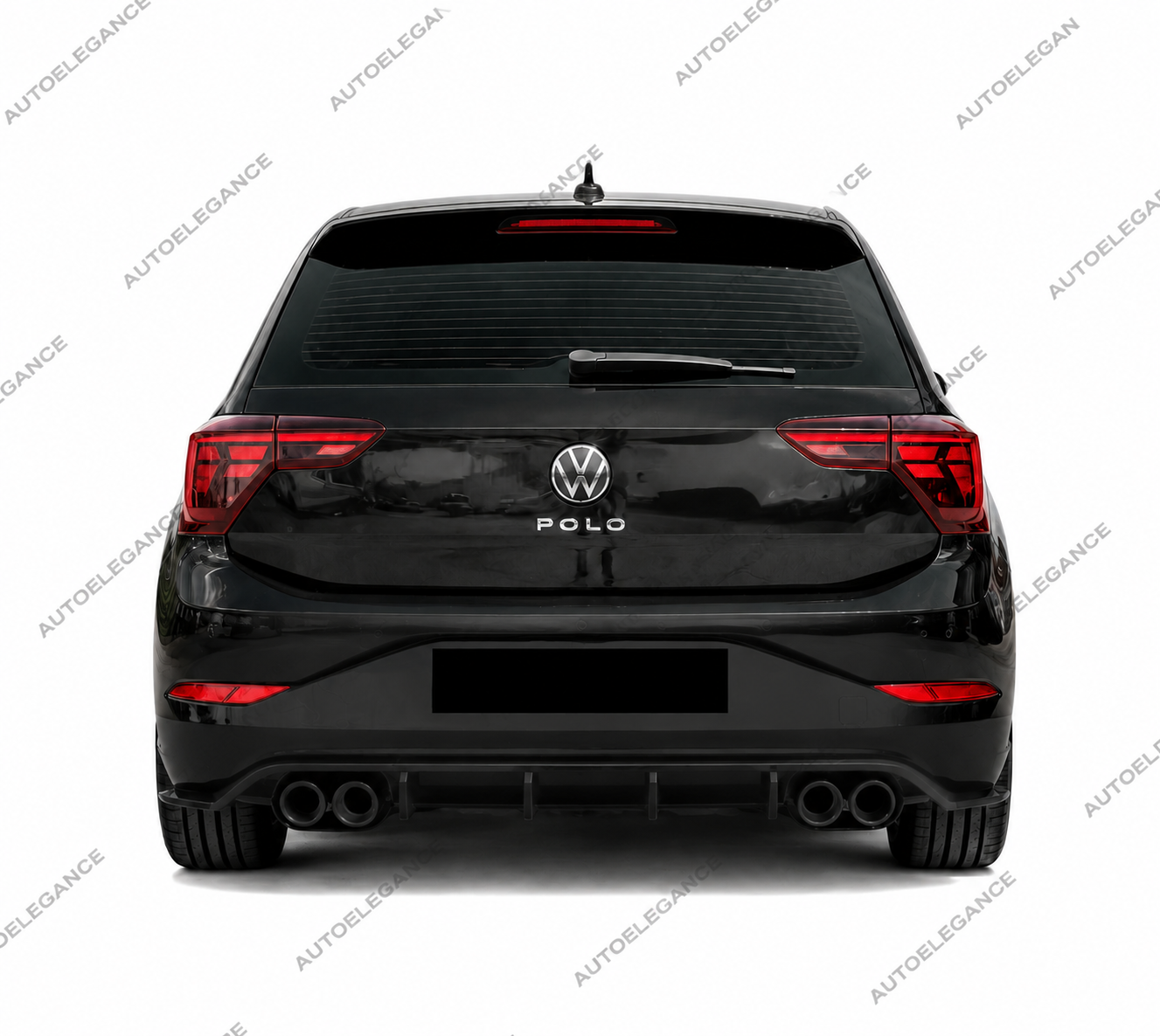 💫Diffusore Posteriore Nero Opaco per VW POLO 8 AW 2021-2025💫