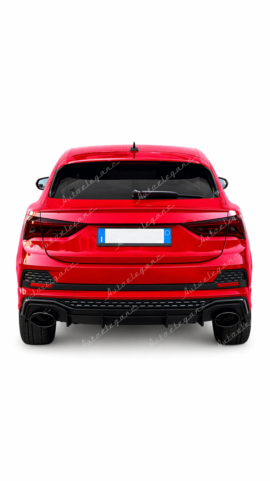 🔥ART.3919 DIFFUSORE PER AUDI Q3 F3 SPORTBACK 2019-2023 S-LINE LOOK NERO🔥