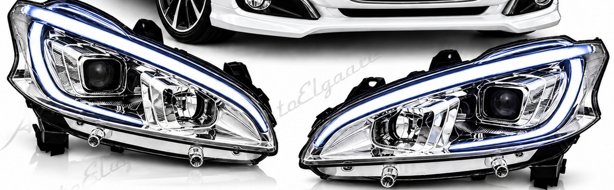 ART.11065 FARI ANTERIORI ADATTO PER PEUGEOT 208 12-15 LED