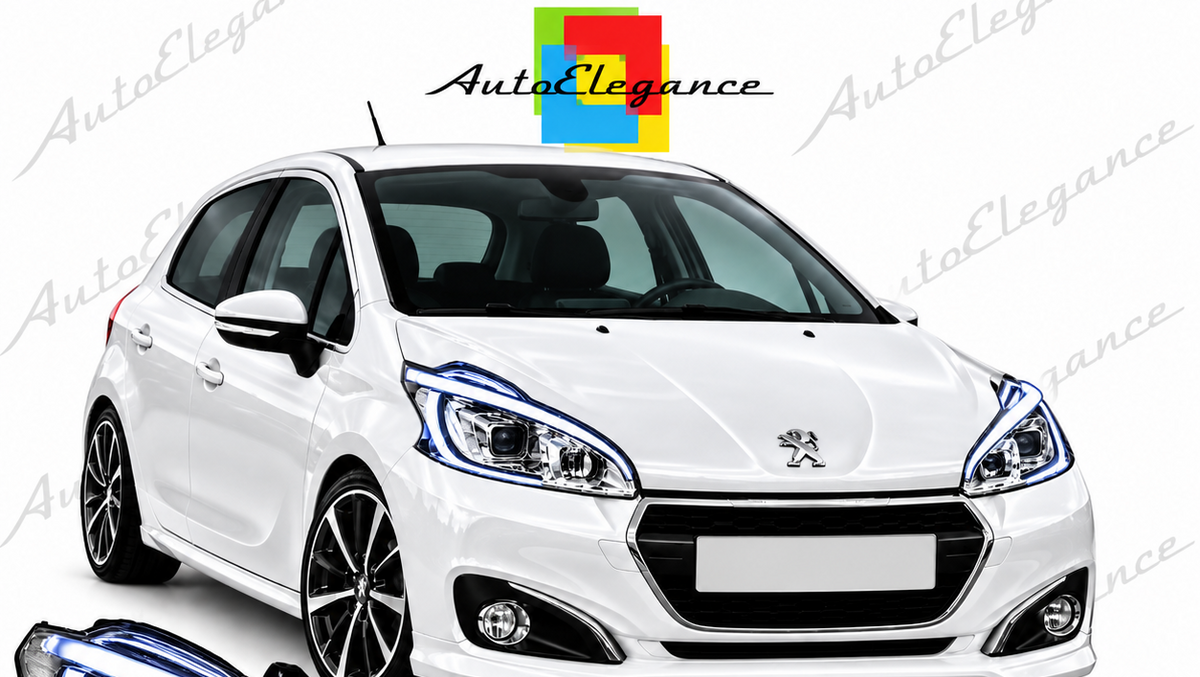 ART.11065 FARI ANTERIORI ADATTO PER PEUGEOT 208 12-15 LED