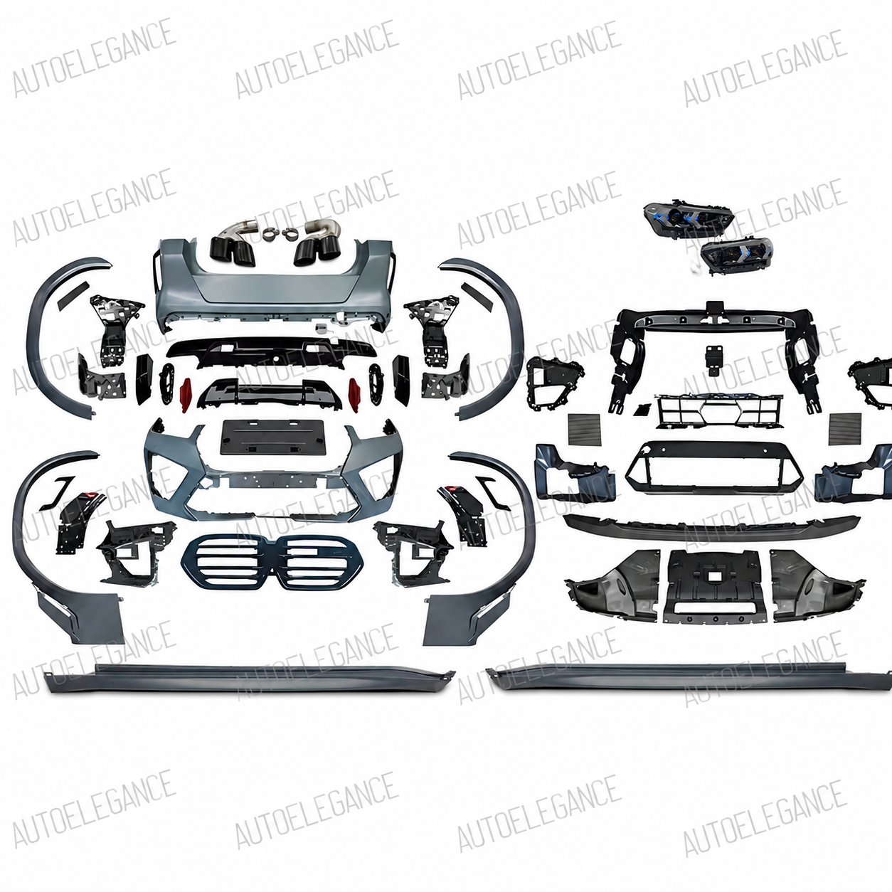 💕ART.10091 Body Kit BMW X5 G05 2018-2022 Look X5M 2023+ LCI💕