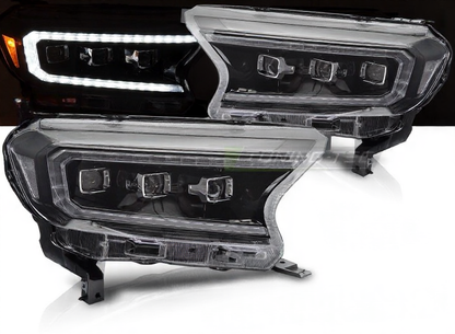 💫ART.5828 FARI LED NERI per FORD RANGER 2016-2022💫