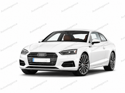 🔥ART.1944 GRIGLIA ADATTO PER AUDI A5 F5 15-19 LOOK S5 NERA PROFILI CROMATI🔥