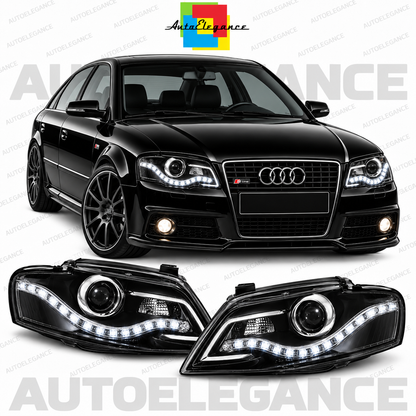 💕ART.10627 FARI ANTERIORI ADATTO PER AUDI A4 B7 11.04-03.08💕