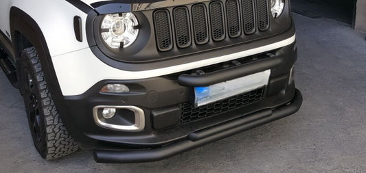 💥Black front bullbar suitable for jeep renegade Black💥 