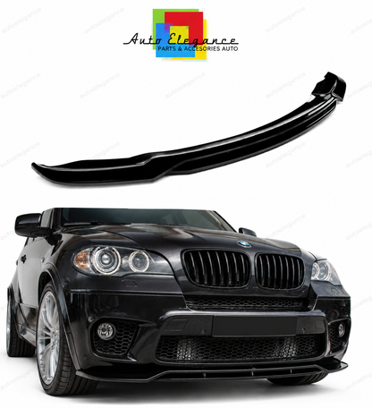 💕  Splitter adatto per  Bmw X5 E70 nero lucido 💕