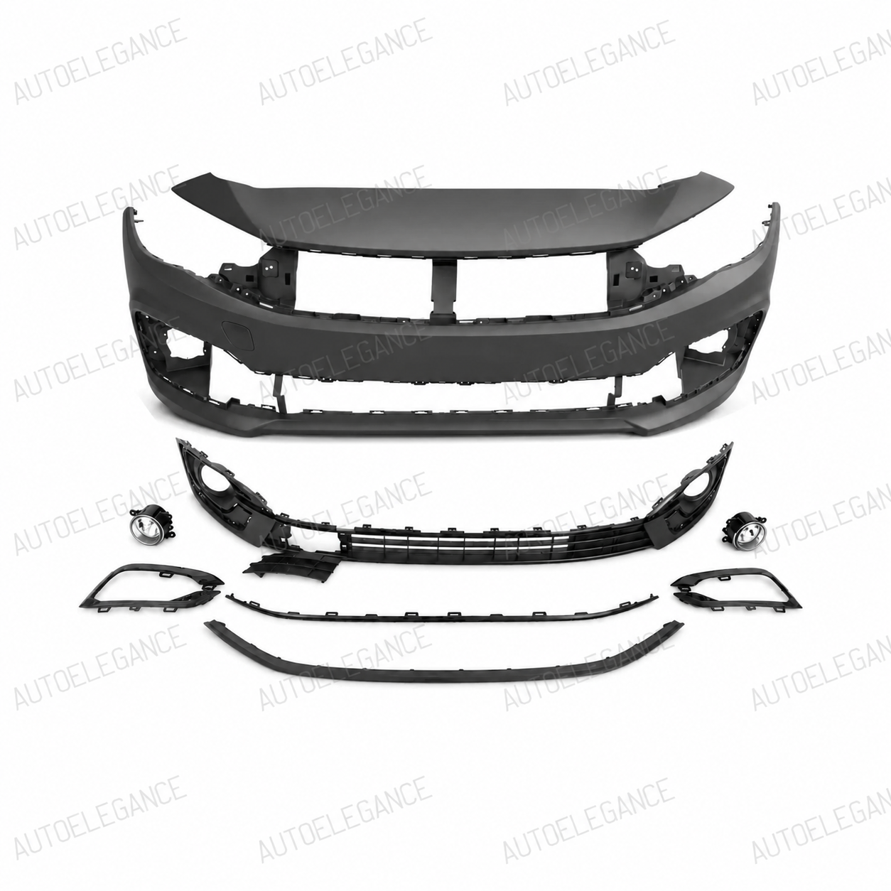 💕ART.10254  PARAURTI  ANTERIORI FIAT TIPO 356 (2021-2026) NERO💕