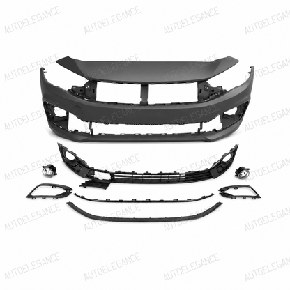 💕ART.10254  PARAURTI  ANTERIORI FIAT TIPO 356 (2021-2026) NERO💕