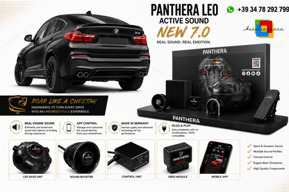 💫ART.2672 PANTHERA Soundsystem Booster 7.0 - BMW X4 M-PACK (F26) 2014-💫