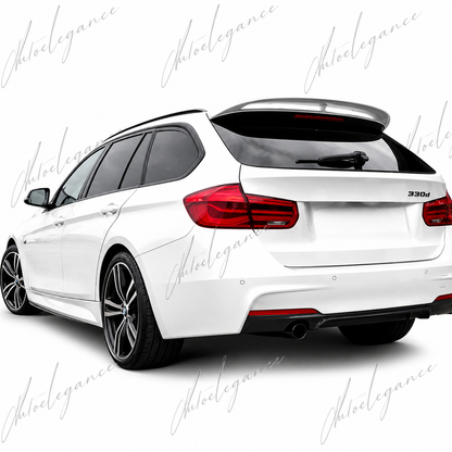 🔥ART.9729 SPOILER POSTERIORE PER TETTO BMW F31 NERO LUCIDO IN ABS / 2012-2018🔥