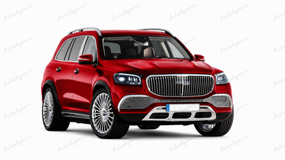 🔥ART.2835 GRIGLIA ANTERIORE ADATTO PER MERCEDES GLS SUV X167 (2019-2023)🔥