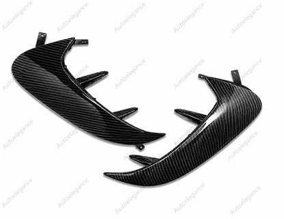🔥COPPIA DI ALETTE POSTERIORI MERCEDES W177 AMG LINE HATCHBACK FIBER CARBONI🔥