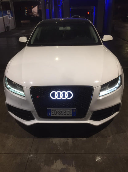 Paraurti anteriore e spoiler aggiuntivo adatti per Audi A5 8T (2007-2011)