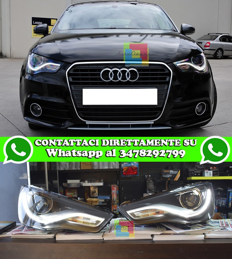 ✨Kit faro principale 10-18 H7+LED+MOTOR ADATTO PER ✨✨AUDI A1 2010-2015✨✨