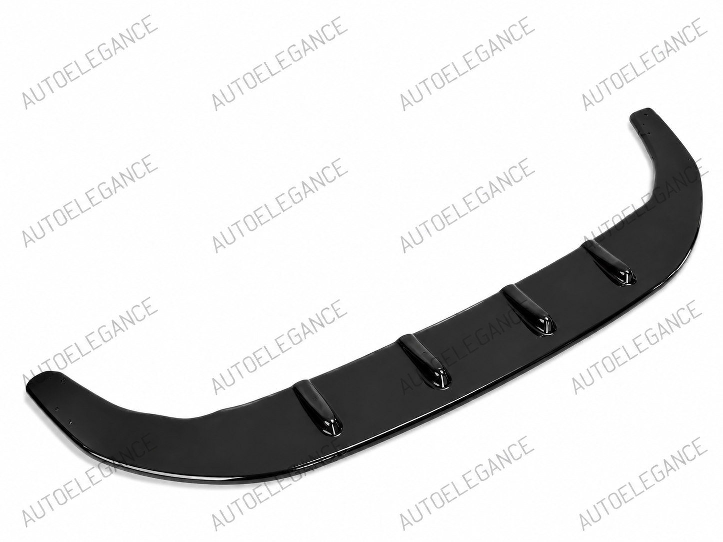 SPLITTER SUITABLE FOR VW GOLF 8 GTI GTD RLINE LOOK GLOSSY BLACK SPORTY DESIGN 
