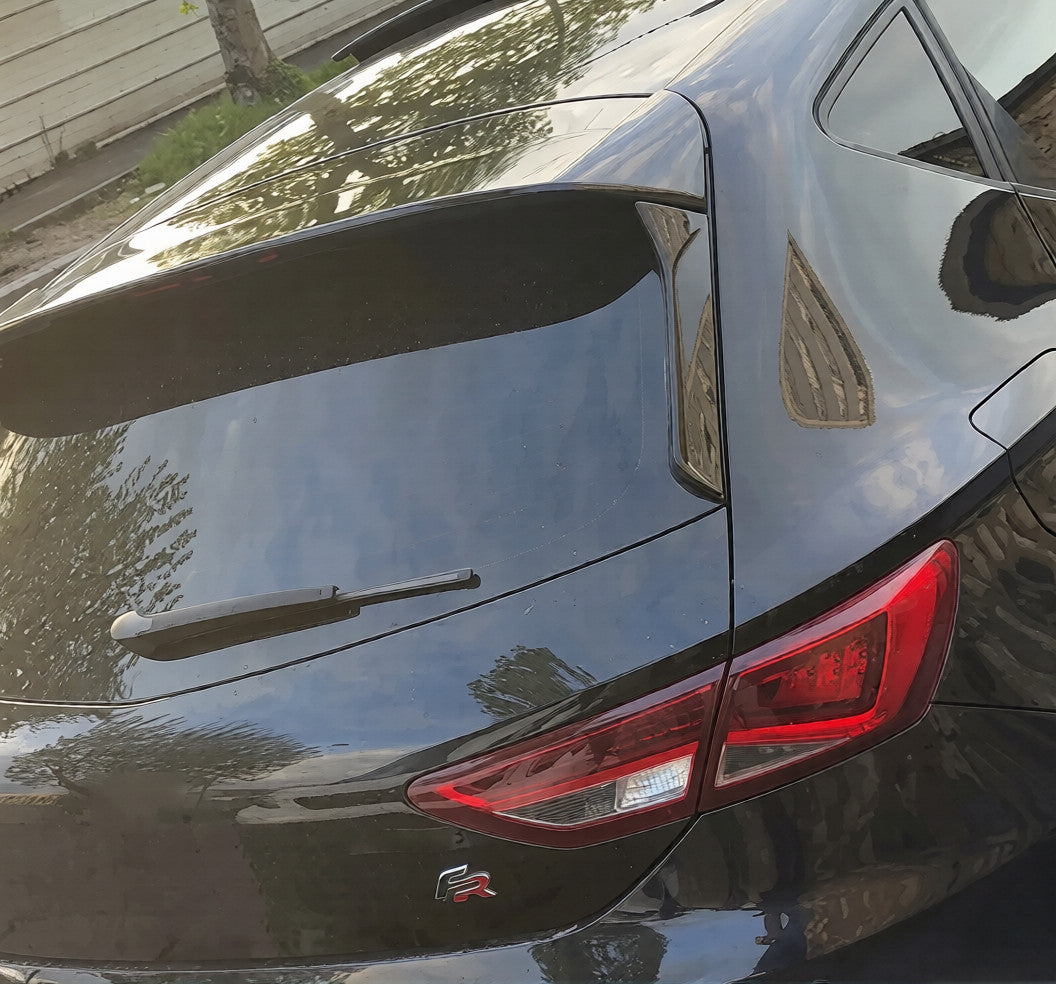 ART.7403 Spoiler + Deflettori laterali SEAT LEON MK3 5F FR 2013-2019