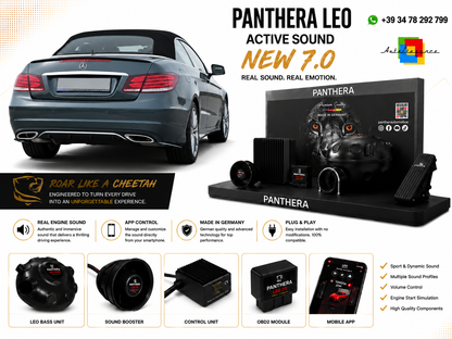 💕ART.2672 PANTHERA Soundsystem Booster 7.0-Mercedes - Benz E C207/ A207  💕