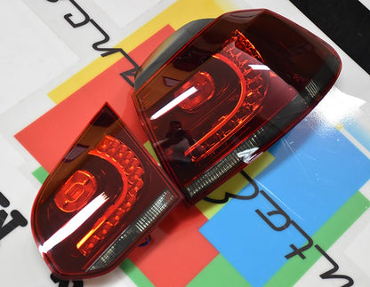 Fari anteriori e posteriori a LED adatti per VW Golf 6 VI (2008-2013) con Faceli