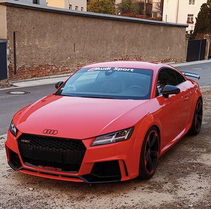 ART. 1077 GRIGLIA AUDI TT FV 8S 2014-2018 LOOK RSTT NERO LUCIDO